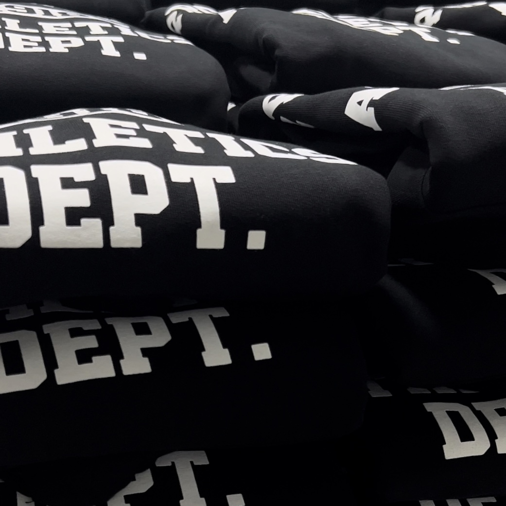 Detailed custom apparel print